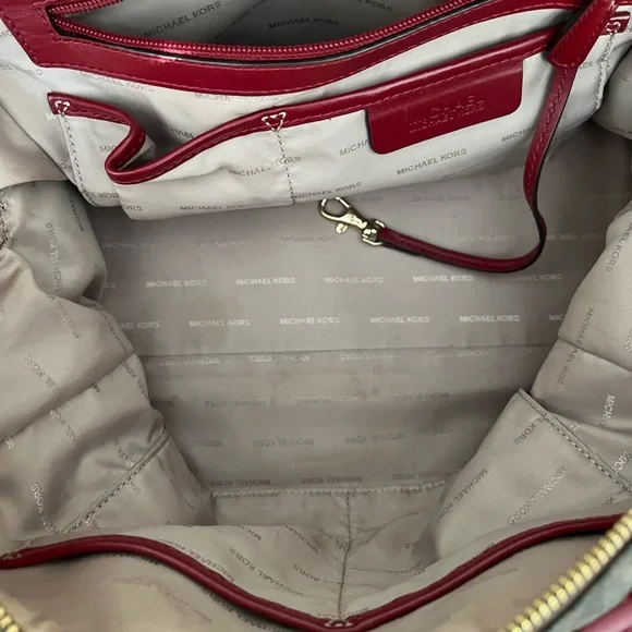 Michael Kors Collection Brown and Red Bag - Picture 5 of 9